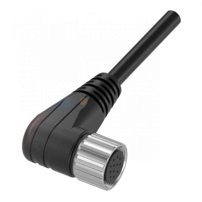 Соединительный кабель BALLUFF BCC M62C-0000-10-065-PX0BP4-100 - BCC06KW с разъемом M12, длина 10м 113075