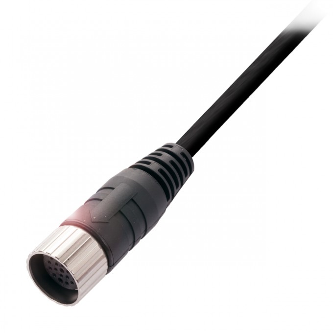 Кабель с разъемом BALLUFF BCC M61L-0000-10-066-PX0LP4-020, 2 м 113082