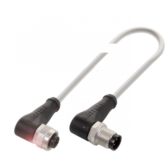 Соединительный кабель BALLUFF BCC M425-M424-3A-304-VX8434-003, 0.3 м 114578